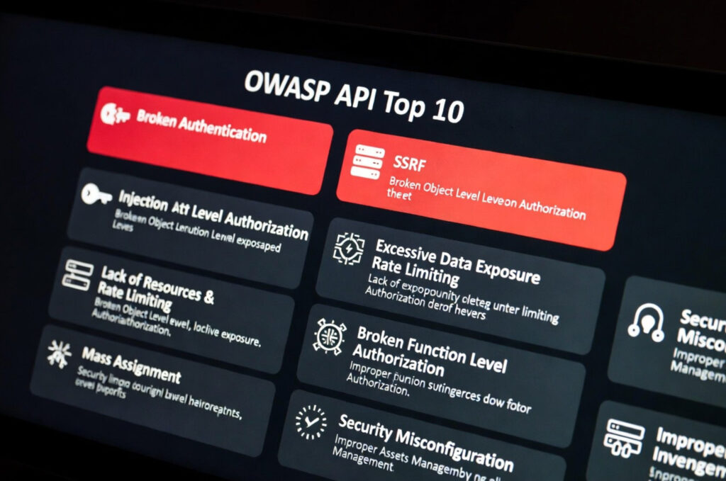 OWASP API Top 10 угрозы, сломанная авторизация, SSRF, безопасность API, уязвимости API